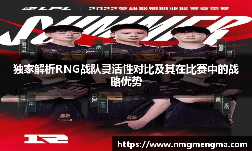 独家解析RNG战队灵活性对比及其在比赛中的战略优势
