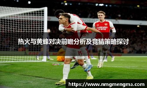 热火与黄蜂对决前瞻分析及竞猜策略探讨